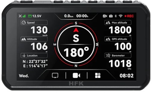 HC50-RM Smart Motorcycle Bikeplay with Quick-Release mount