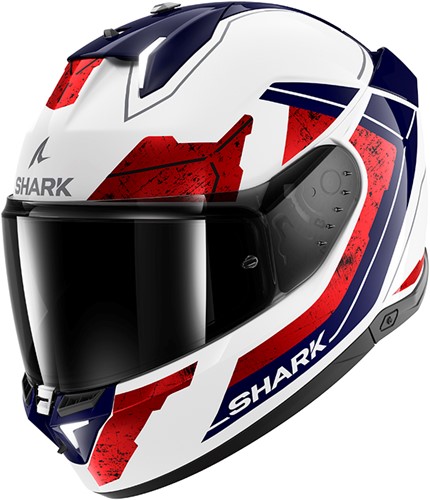 SHARK SKWAL i3 RHAD   WHITE CHROM RED