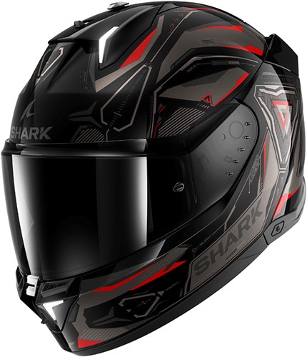 SHARK SKWAL i3 LINIK   Black Anthracite Red