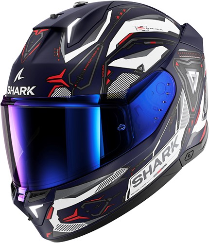 SHARK SKWAL i3 LINIK Mat   Blue White Red