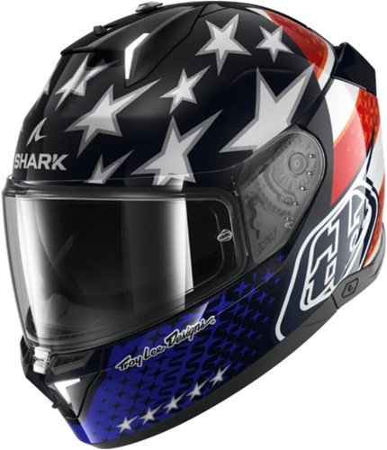 SHARK SKWAL i3 US FLAG TLD Blue Red White