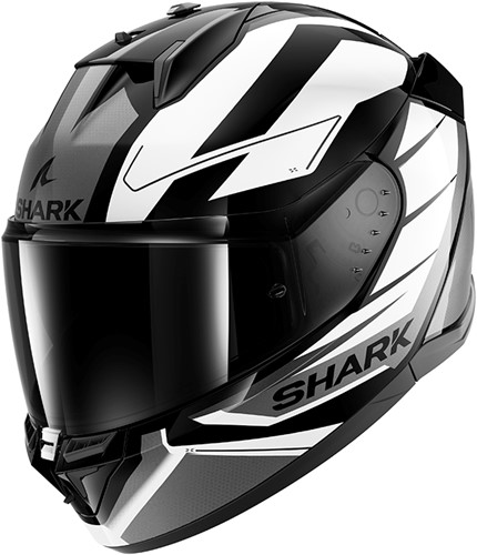 SHARK D-SKWAL 3 SIZLER   Black White Anthracite