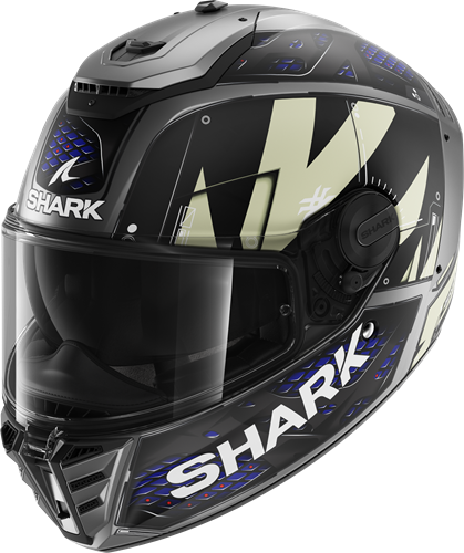 SHARK SPARTAN RS STINGREY Mat Anthracite Anthracite Blue