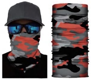 CLAW Tube Camo Red/Grey
