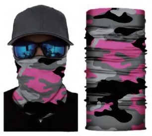 CLAW Tube Camo Pink/Grey