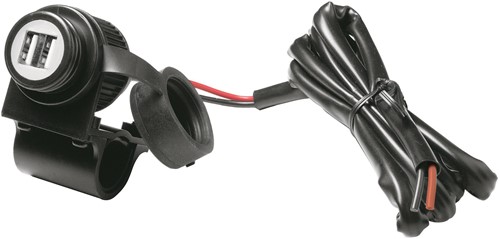 CLAW 3.1AMP Dual USB Hardwire Charger Handlebar