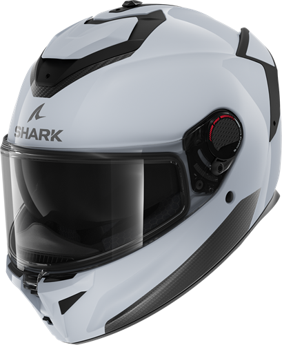 SHARK SPARTAN GT PRO CARBON BLANK Light White Glossy